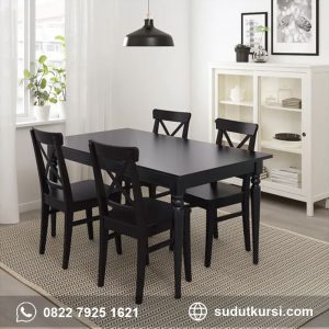 Set Meja Makan Kursi Cafe Doft