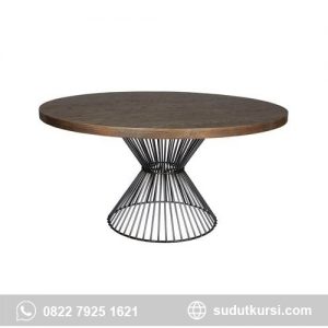 Meja Resto Minimalis Rangka Besi