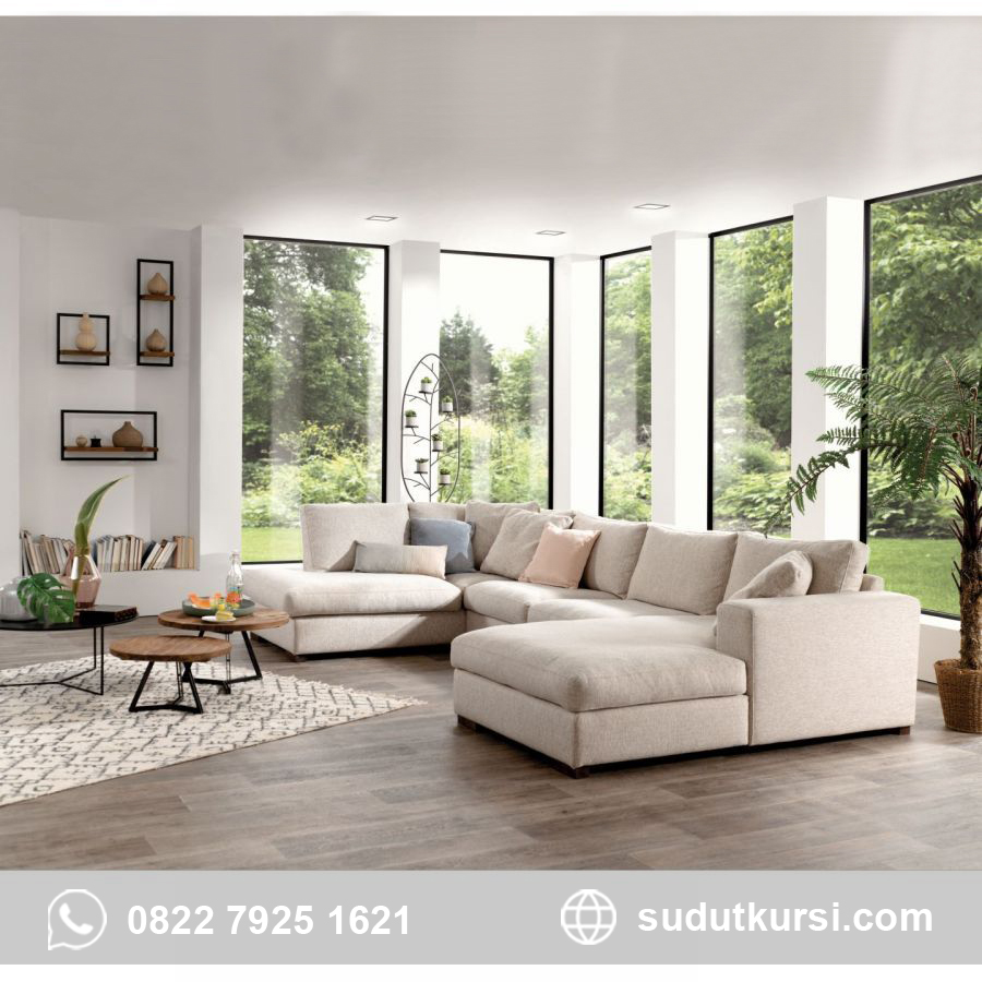 Set Sofa Sudut Meja Propertis