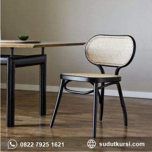 Kursi Cafe Rotan Solid B Minimalis